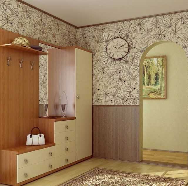 Выбираем современные обои в прихожую и коридор в квартиру, дом (жидкие, темные, светлые). дизайн, идеи + 50 фото