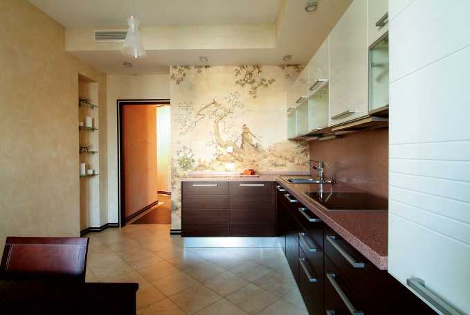 Варианты отделки стен на кухне (74 фото): дизайн и выбор отделочного материала. чем лучше отделать стены кухни в квартире? современные идеи оформления интерьера