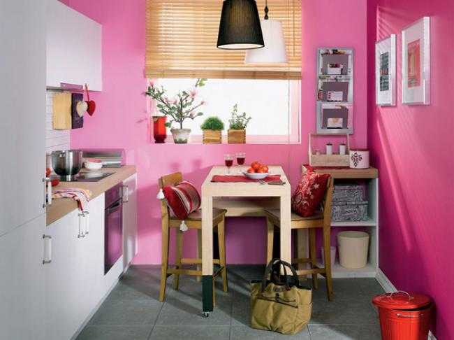 Как выбрать цвет краски для стен на кухне