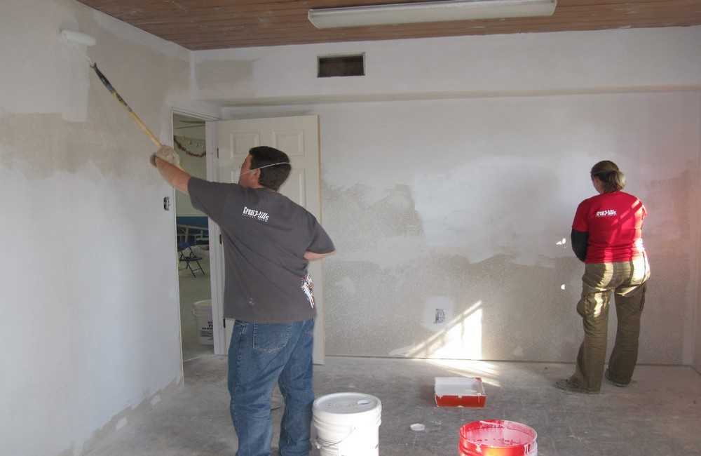 Основные этапы подготовки стен под покраску