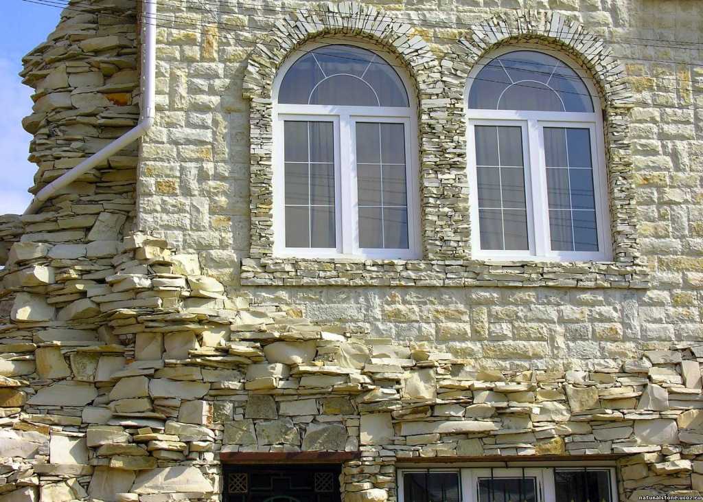 Облицовочный камень для фасада (105 фото): облицовка искусственным фасадным материалом, отделка декоративным камнем