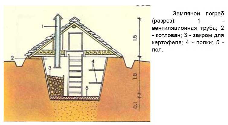 Технология строительства погреба в частном доме - самстрой - строительство, дизайн, архитектура.
