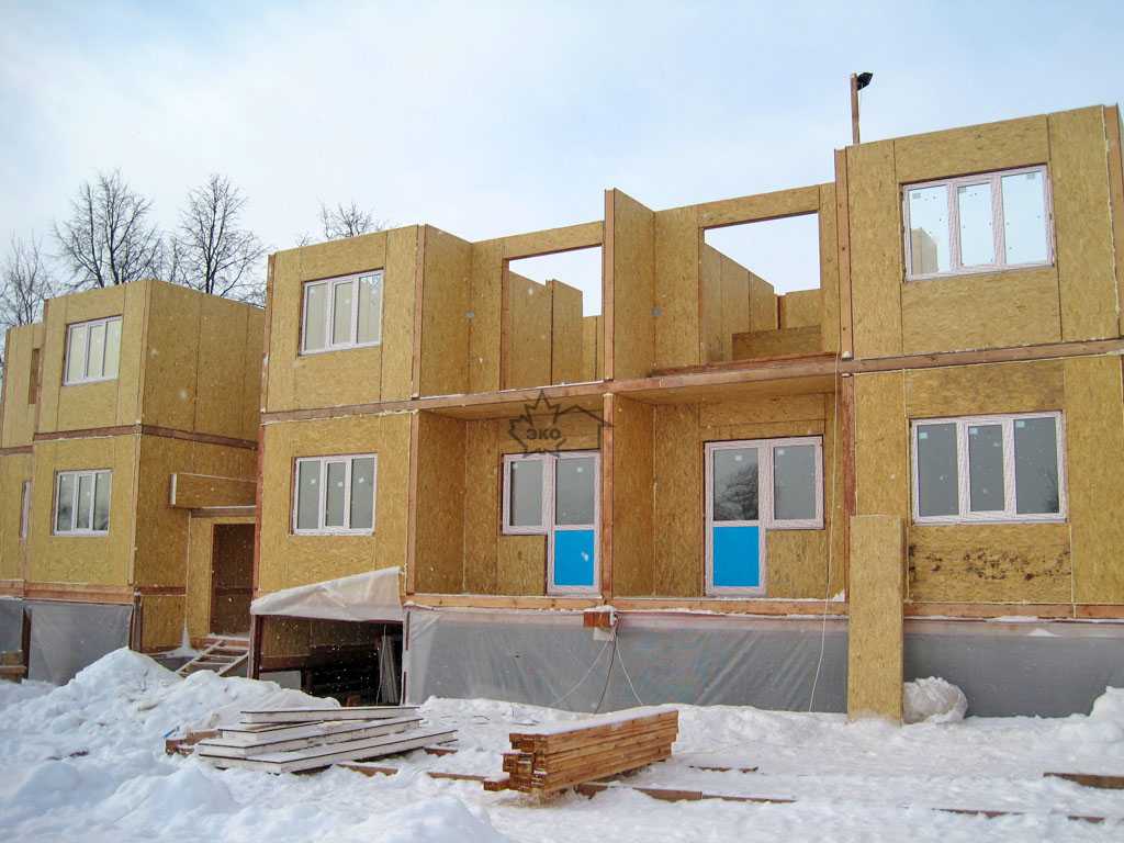 Технология строительства домов из сип-панелей, особенности домов по сип .