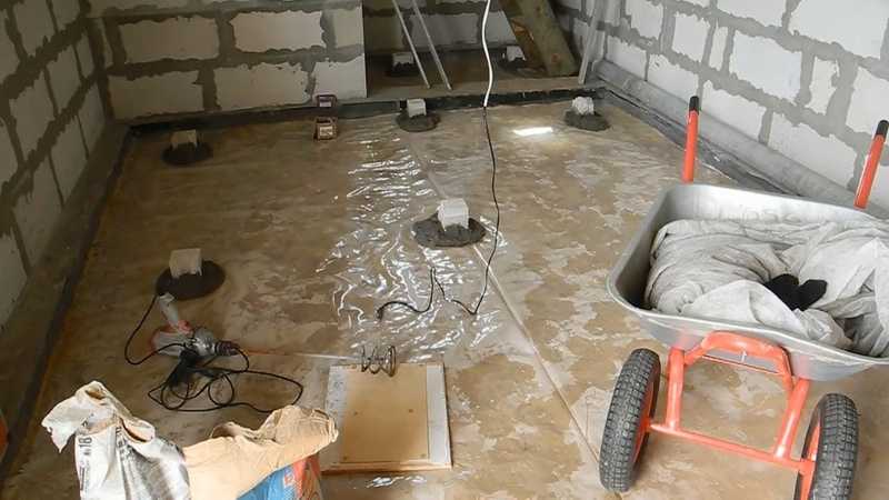 Ремонт бетонного пола. методы устранения различных дефектов.