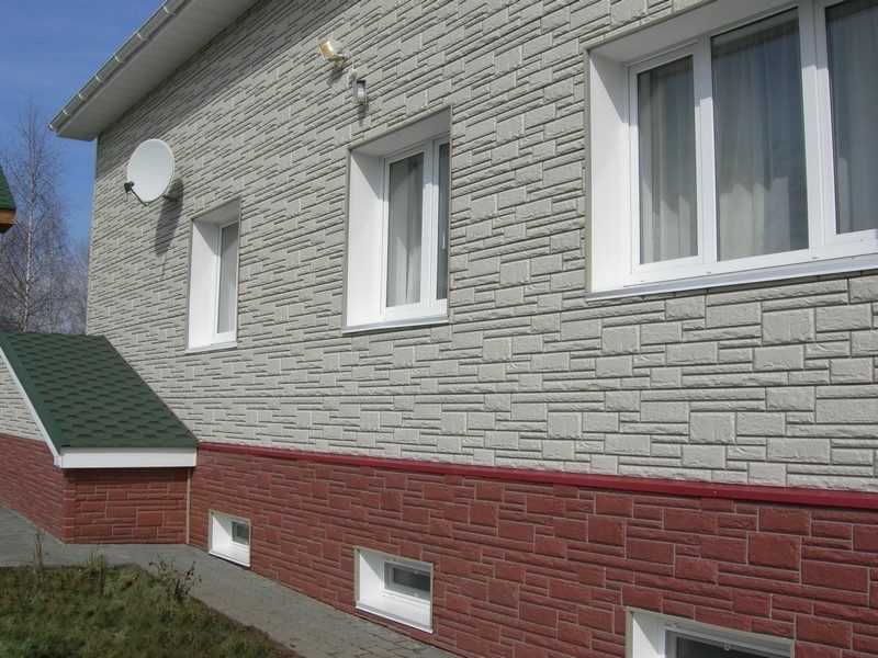 Фасадные панели наружной отделки дома: фото и виды панелей для фасада