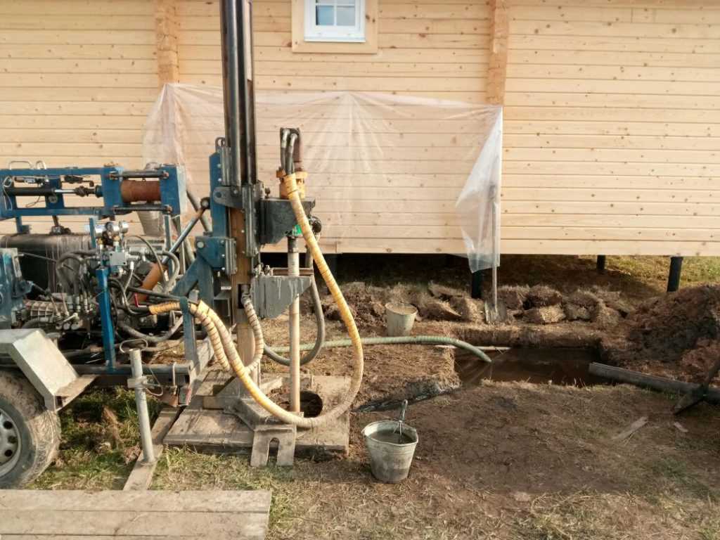 Можно ли бурить скважину в колодце