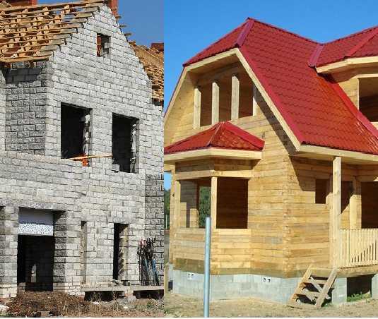 Из чего лучше строить дом - виды, характеристики, плюсы и минусы материалов